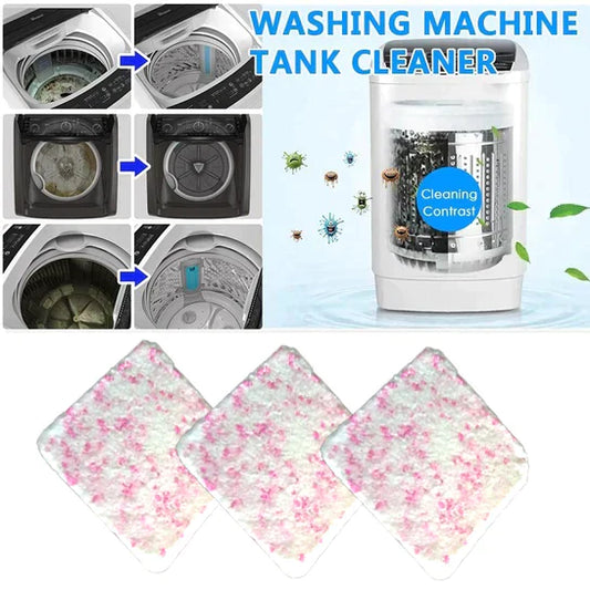 Washing Machine Deep Cleaner tablet - Lavender fragrance ( Pack Of 12 Pcs ) to clean washing machine and make it bacteria free