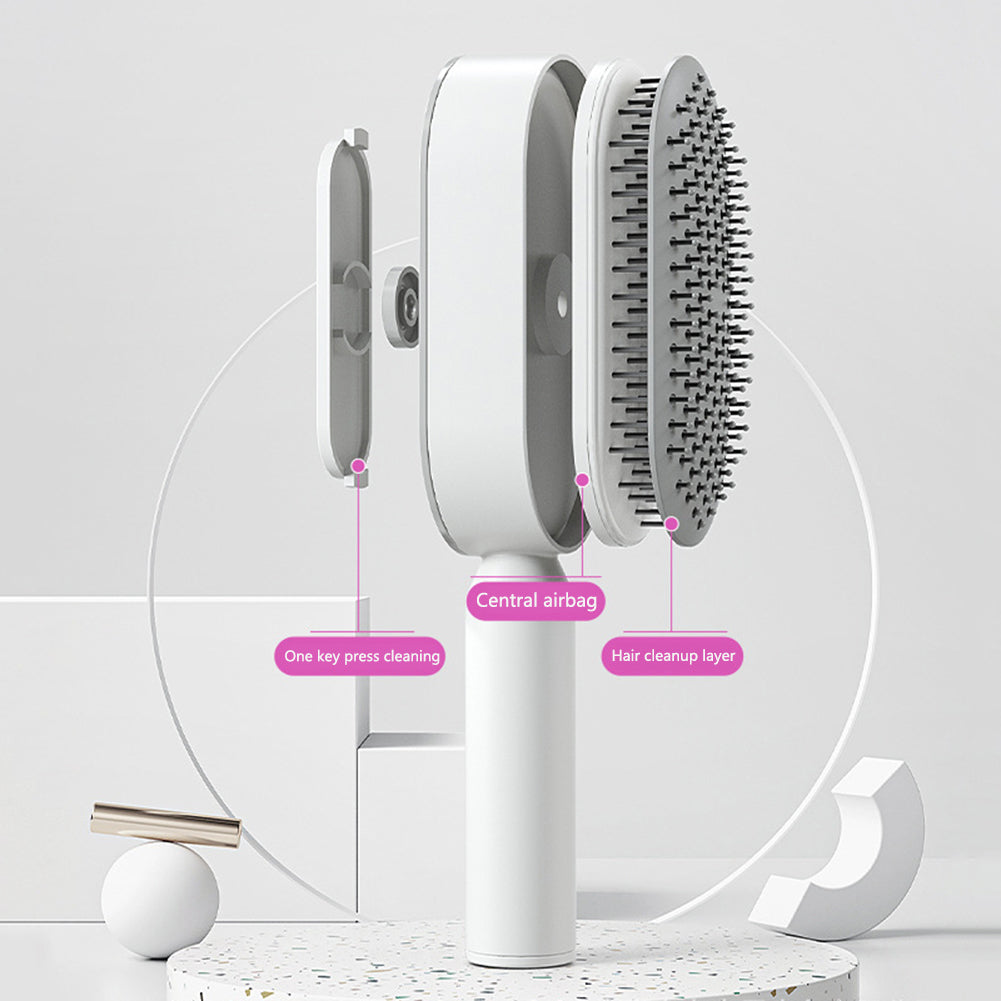 3D Self Cleaning Hair Brush Unisex