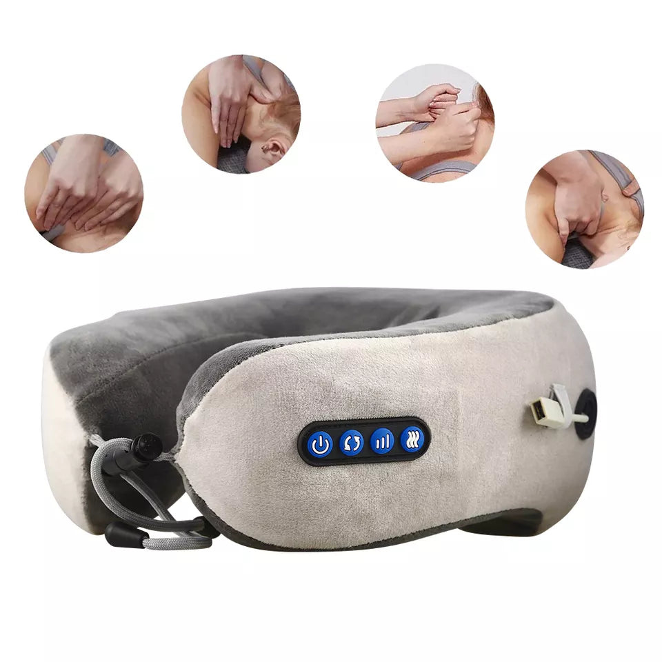 Cushion type neck massager