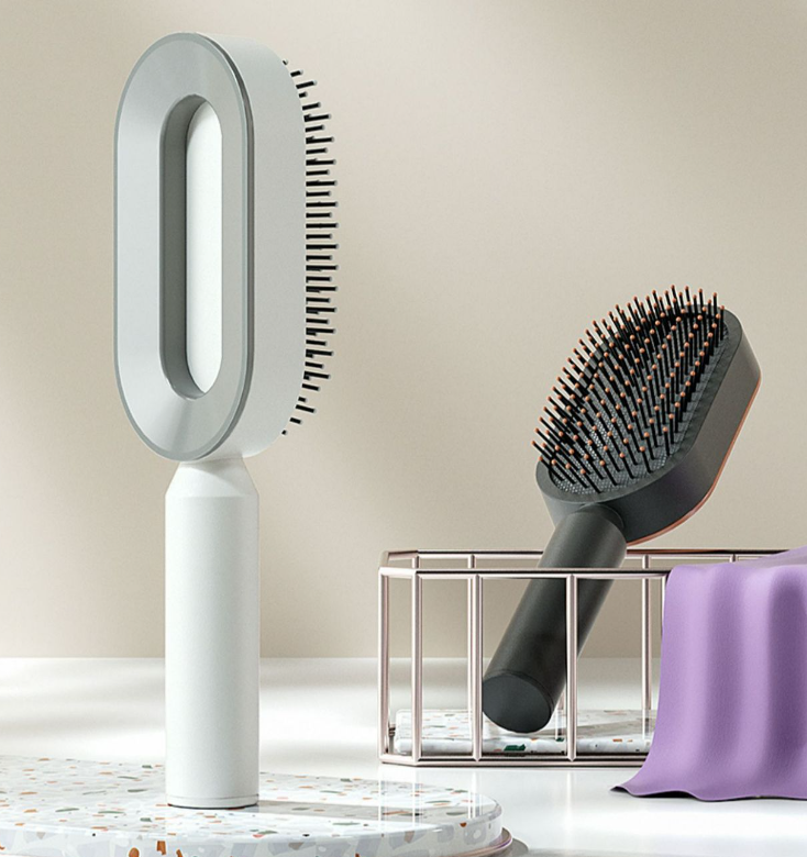 3D Self Cleaning Hair Brush Unisex